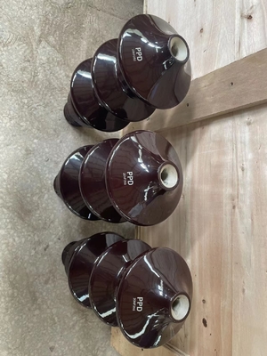 20NF250ブラウンはオイルのタイプ配分の変圧器のための磁器のブッシュを艶をかけた
