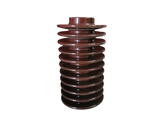 艶をかけられた7.5kV 22.3kNの陶磁器のスタンドオフの絶縁体