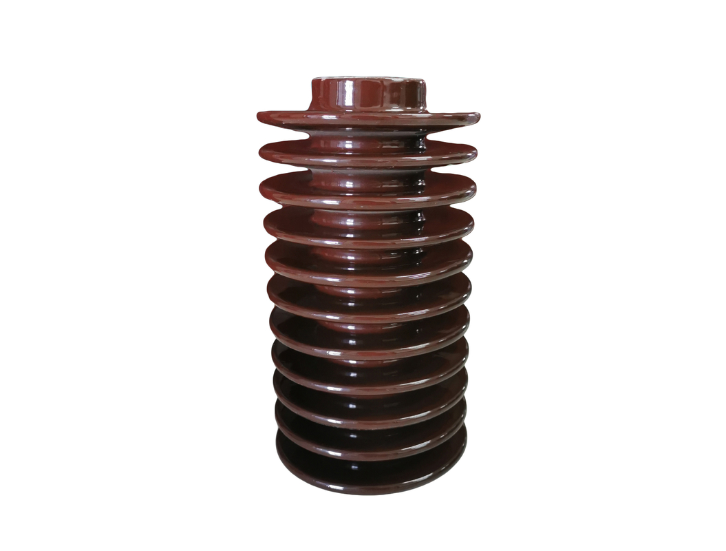 艶をかけられた7.5kV 22.3kNの陶磁器のスタンドオフの絶縁体