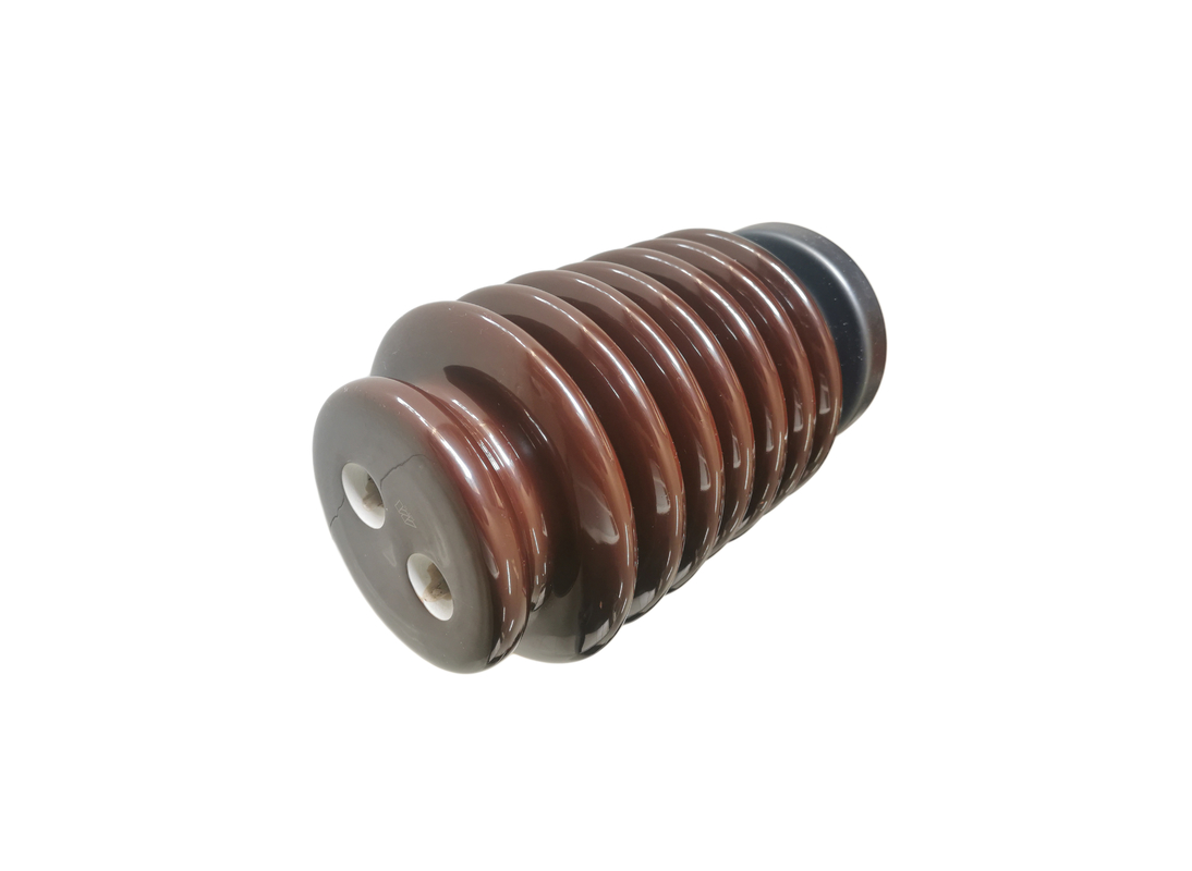 半伝導性の高さ210mm IEC 60168の磁器のスタンドオフの絶縁体