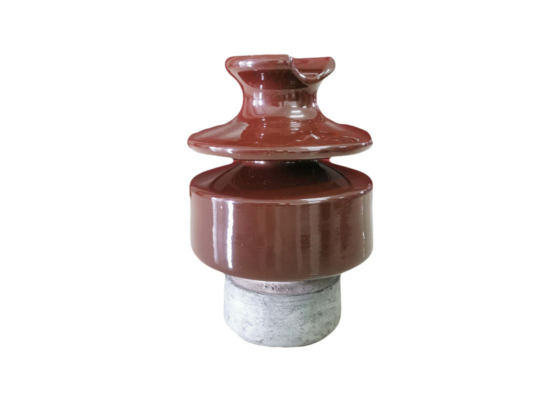 ブラウン色24kV ANSI 56-2 Pinのタイプ磁器の絶縁体