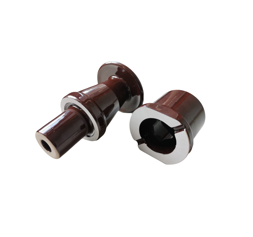 DIN 42539 OEM 3KVの磁器の電力線絶縁体