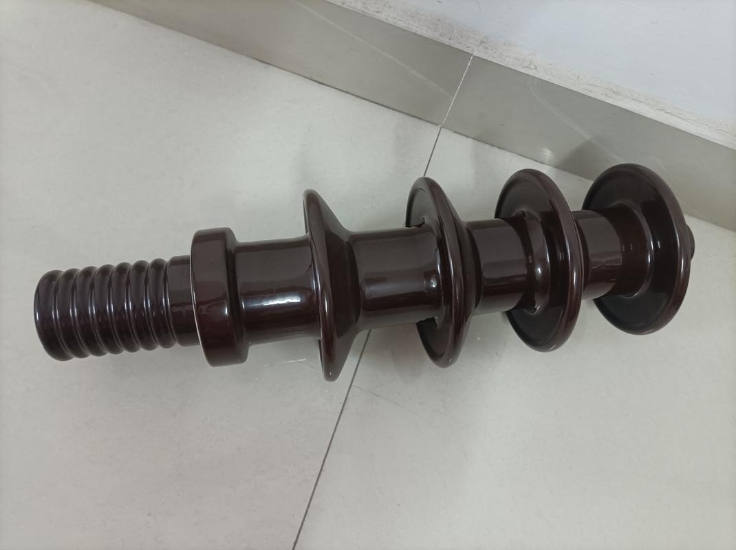 DIN 30NF250の変圧器の磁器のブッシュ ブラウンは485MMの高さを艶をかけた